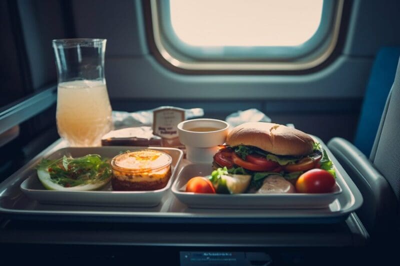 Pode levar comida no avião? informações importantes!