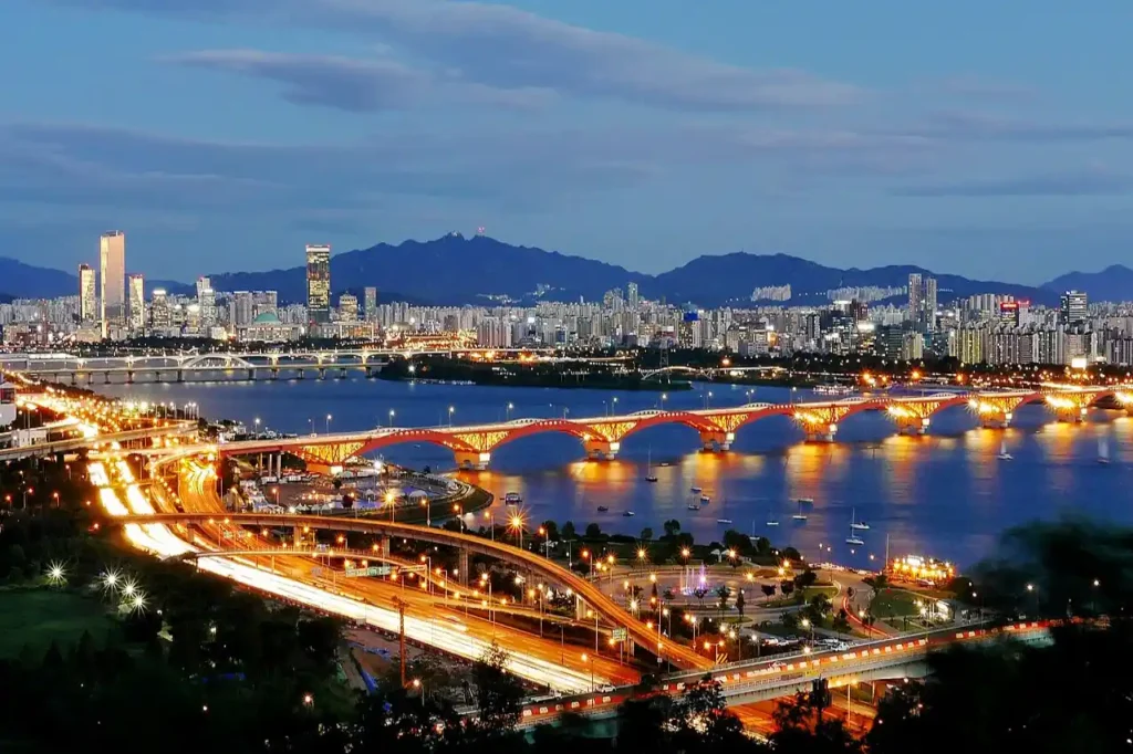 Quais são as cidades da Coreia do Sul?